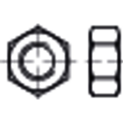 NOBRAND - Sechskantmuttern, ISO-Typ 1, ISO 4032 Stahl 5-2 galv.verz. M20 AD W7