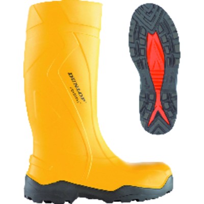 Dunlop® - Gummistiefel Purofort®+ full safety C762241, S5, gelb, Größe 43