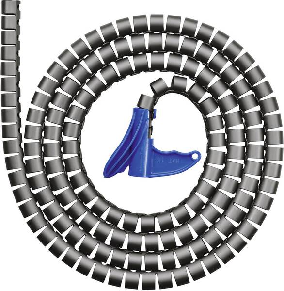 HellermannTyton 161-64401 HWPP-25MM-PP-BK-Q1 Kabelschlauch 27mm (max) Schwarz 25m