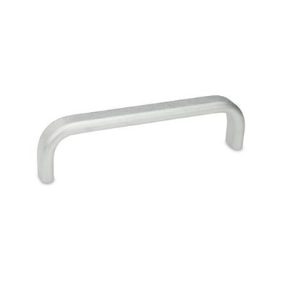 Ganter Norm® - 668-30-262-A-BL Flache Bügelgriffe, Aluminium