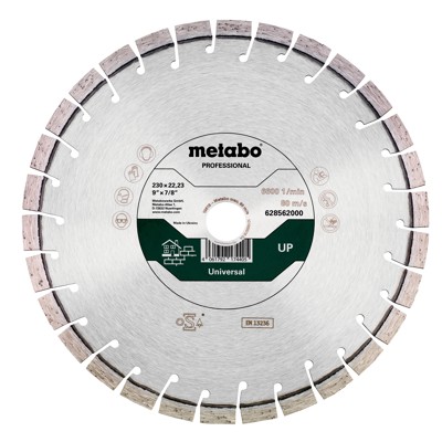 metabo® - Diamanttrennscheibe 300x20,0/25,4mm, "UP", Universal "professional" (628564000)
